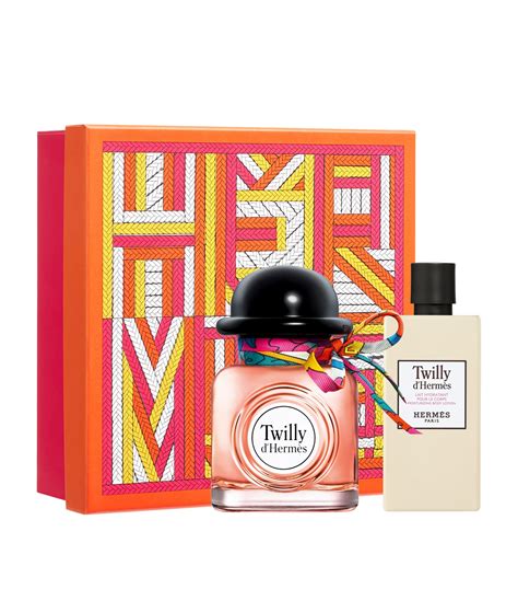 hermes blue perfume set|Hermes twilly perfume gift sets.